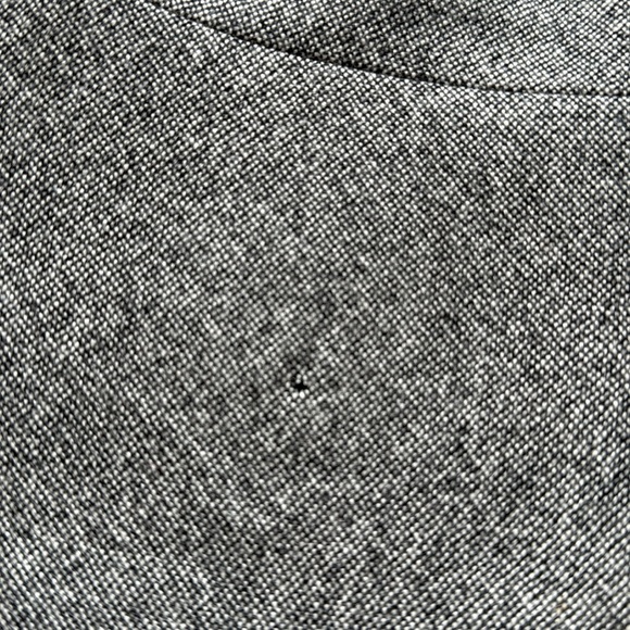 Vintage J Crew Wool Fully Lined Gray Sleeveless Sheath Column Dress size 2 - Picture 6 of 8